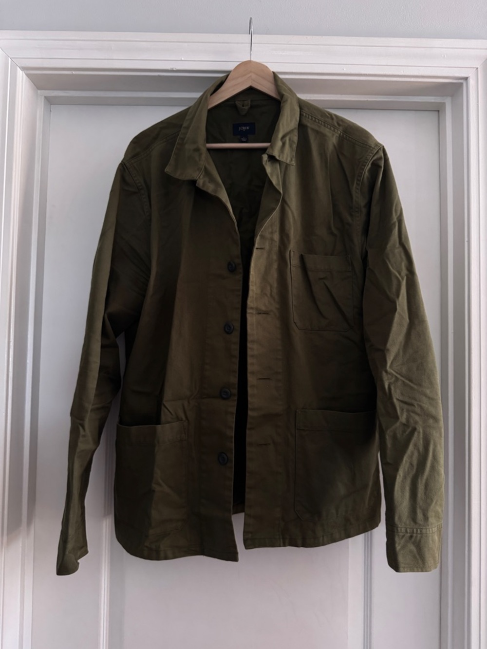 J. Crew Olive Green Military Field Jacket